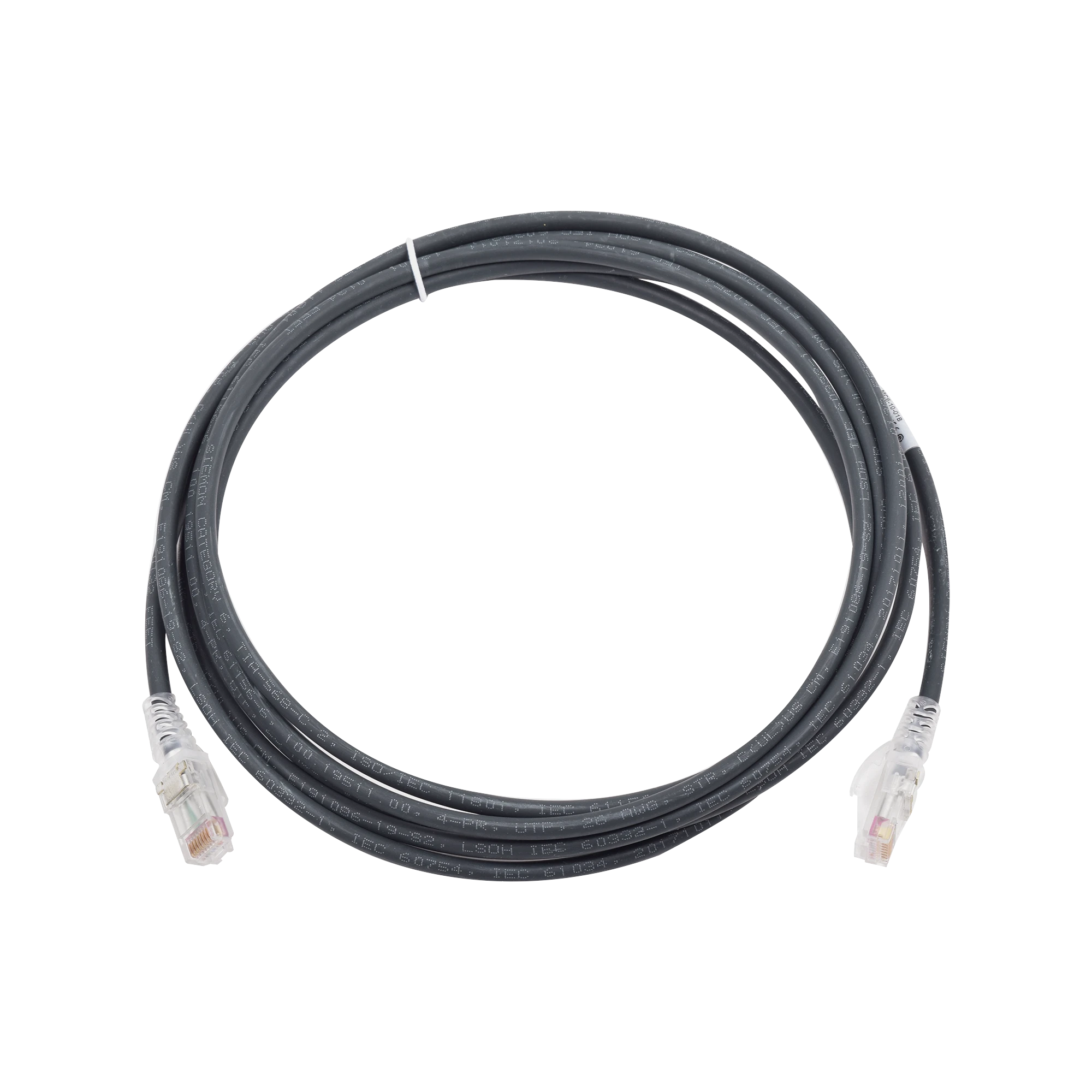PATCH CORD MC6 MODULAR CAT6 UTP, CM/LS0H, 7FT, COLOR NEGRO-Cableado-SIEMON-Bsai Seguridad & Controles