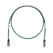 PATCH CORD CAT6A, BLINDADO S/FTP, CM/LS0H, 7FT, COLOR VERDE-Patch Cords-PANDUIT-Bsai Seguridad & Controles