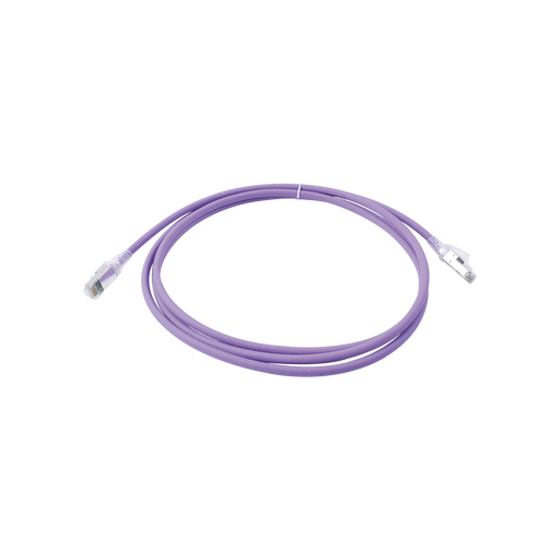 PATCH CORD Z-MAX CAT6A S/FTP, CM/LS0H, 7FT, COLOR VIOLETA, VERSIÓN BULK-Cableado de Cobre-SIEMON-ZM6A-S07-08B-Bsai Seguridad & Controles