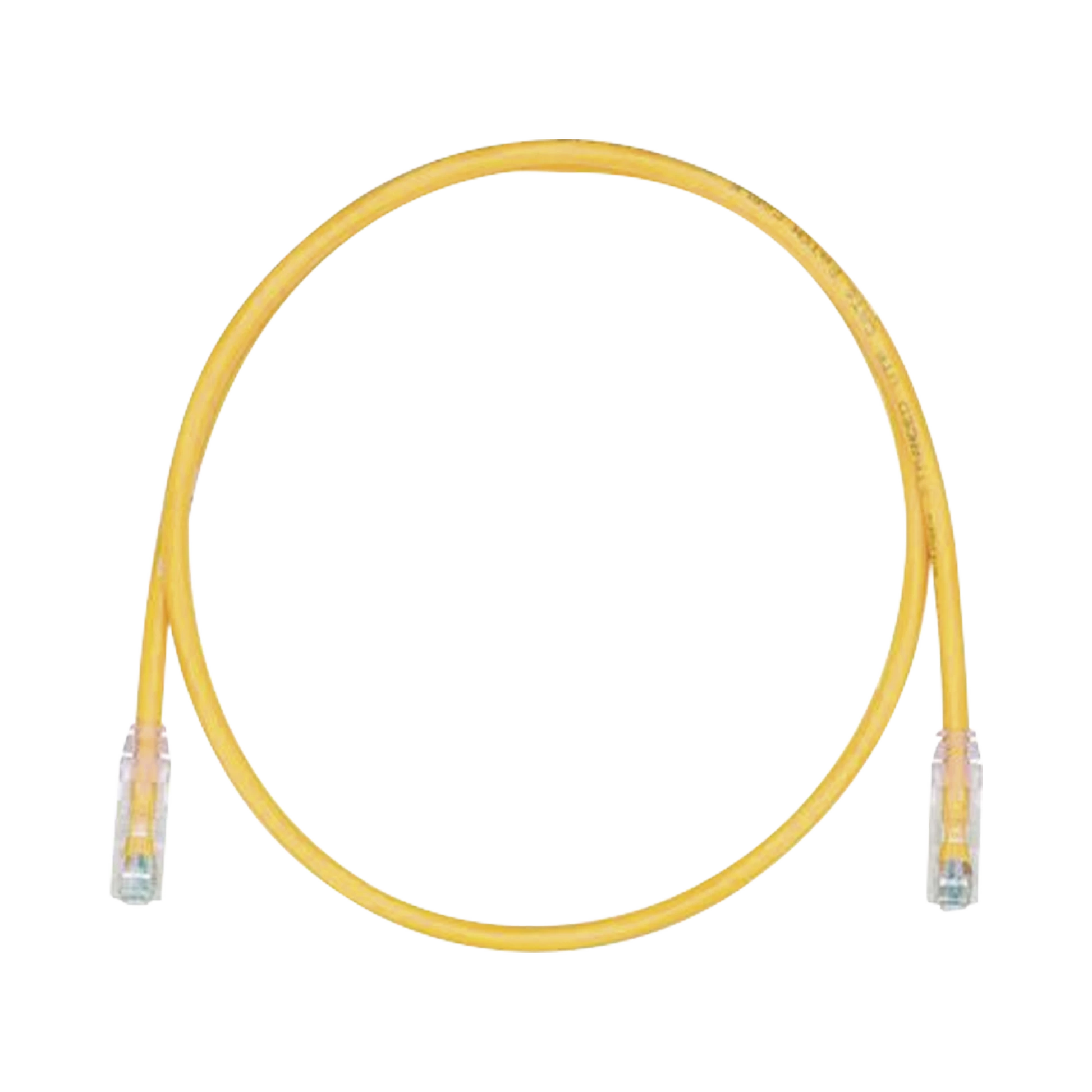 CABLE DE PARCHEO TX6, UTP CAT6, 24 AWG, CM/LSZH, COLOR AMARILLO, 5FT-Patch Cords-PANDUIT-Bsai Seguridad & Controles