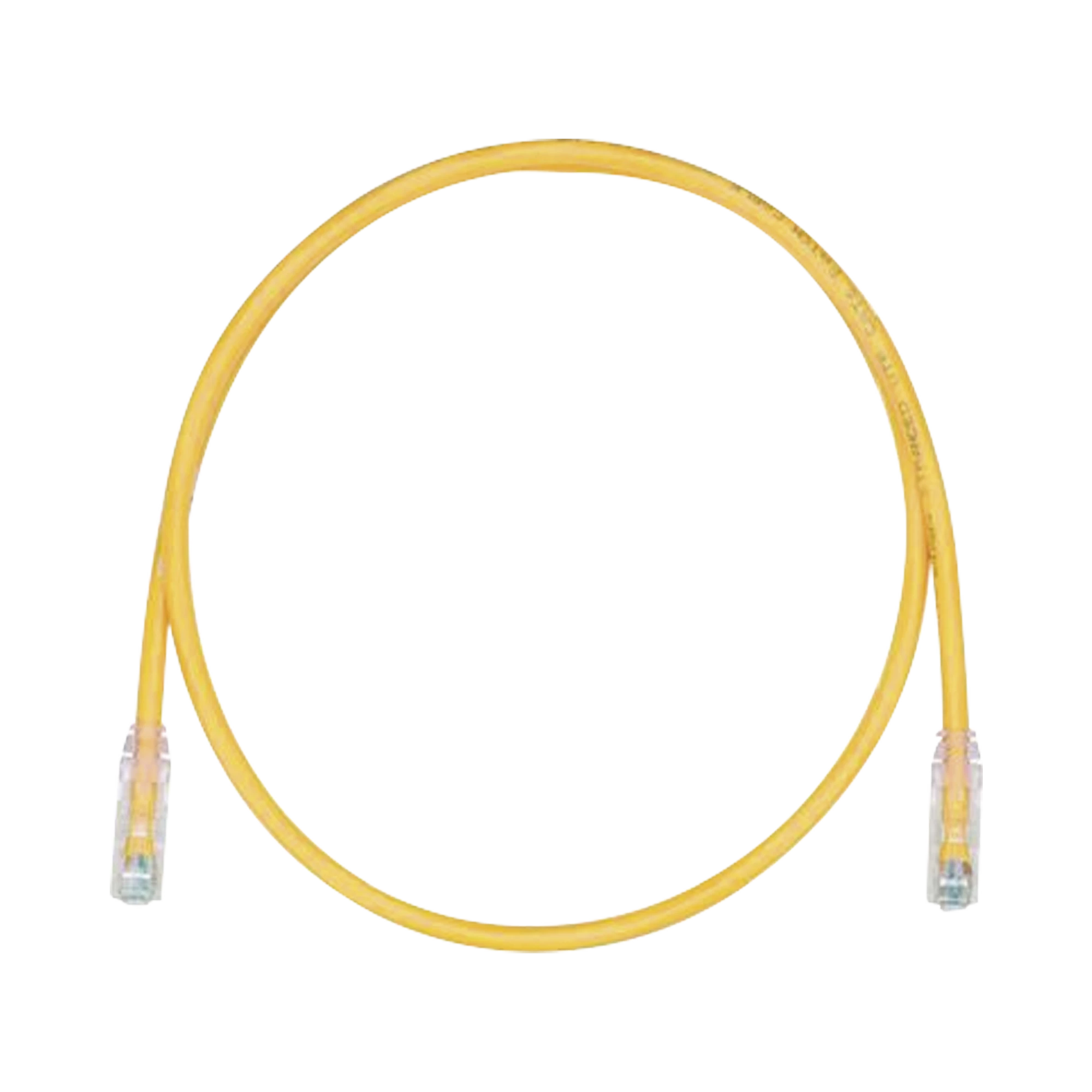 CABLE DE PARCHEO TX6, UTP CAT6, 24 AWG, CM/LSZH, COLOR AMARILLO, 5FT-Patch Cords-PANDUIT-Bsai Seguridad & Controles
