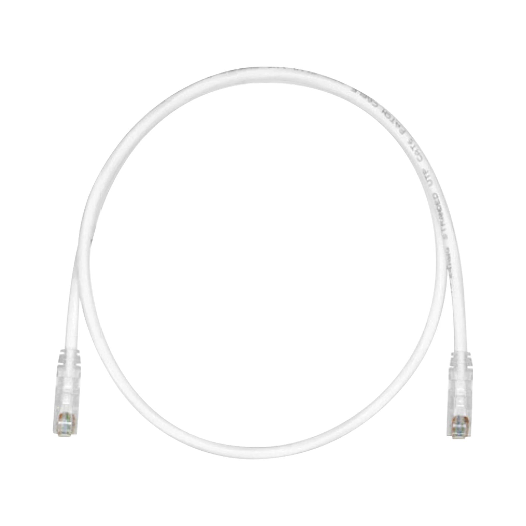 CABLE DE PARCHEO TX6, UTP CAT6, 24 AWG, CM/LSZH, COLOR BLANCO MATE, 15FT-Patch Cords-PANDUIT-Bsai Seguridad & Controles