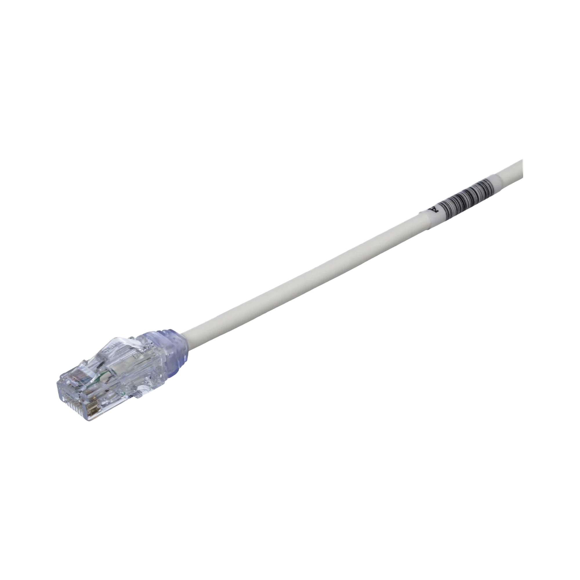 CABLE DE PARCHEO UTP CAT6A, CM/LSZH, DIÁMETRO REDUCIDO (28AWG), COLOR BLANCO MATE, 1FT-Cableado-PANDUIT-Bsai Seguridad & Controles