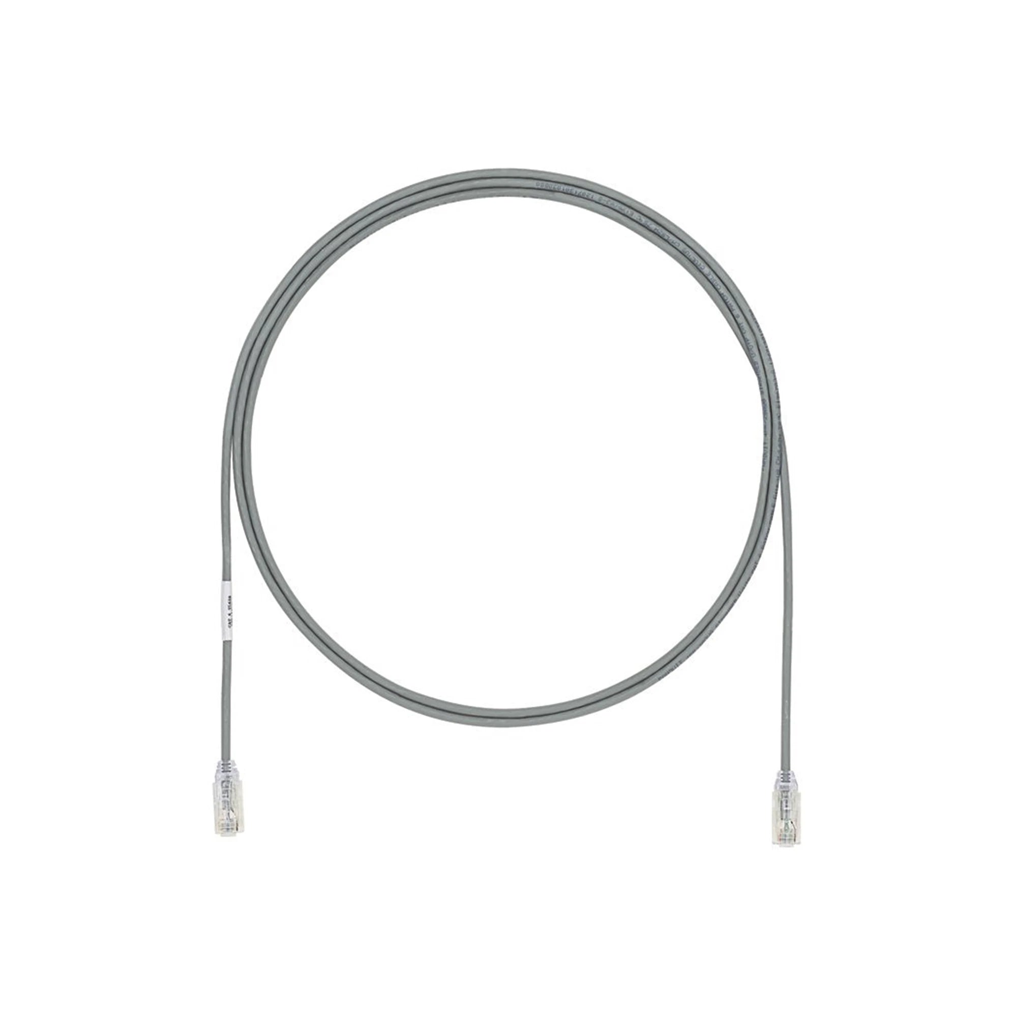 CABLE DE PARCHEO UTP CAT6A, CM/LSZH, DIÁMETRO REDUCIDO (28AWG), COLOR GRIS, 20 FT-Cableado-PANDUIT-Bsai Seguridad & Controles
