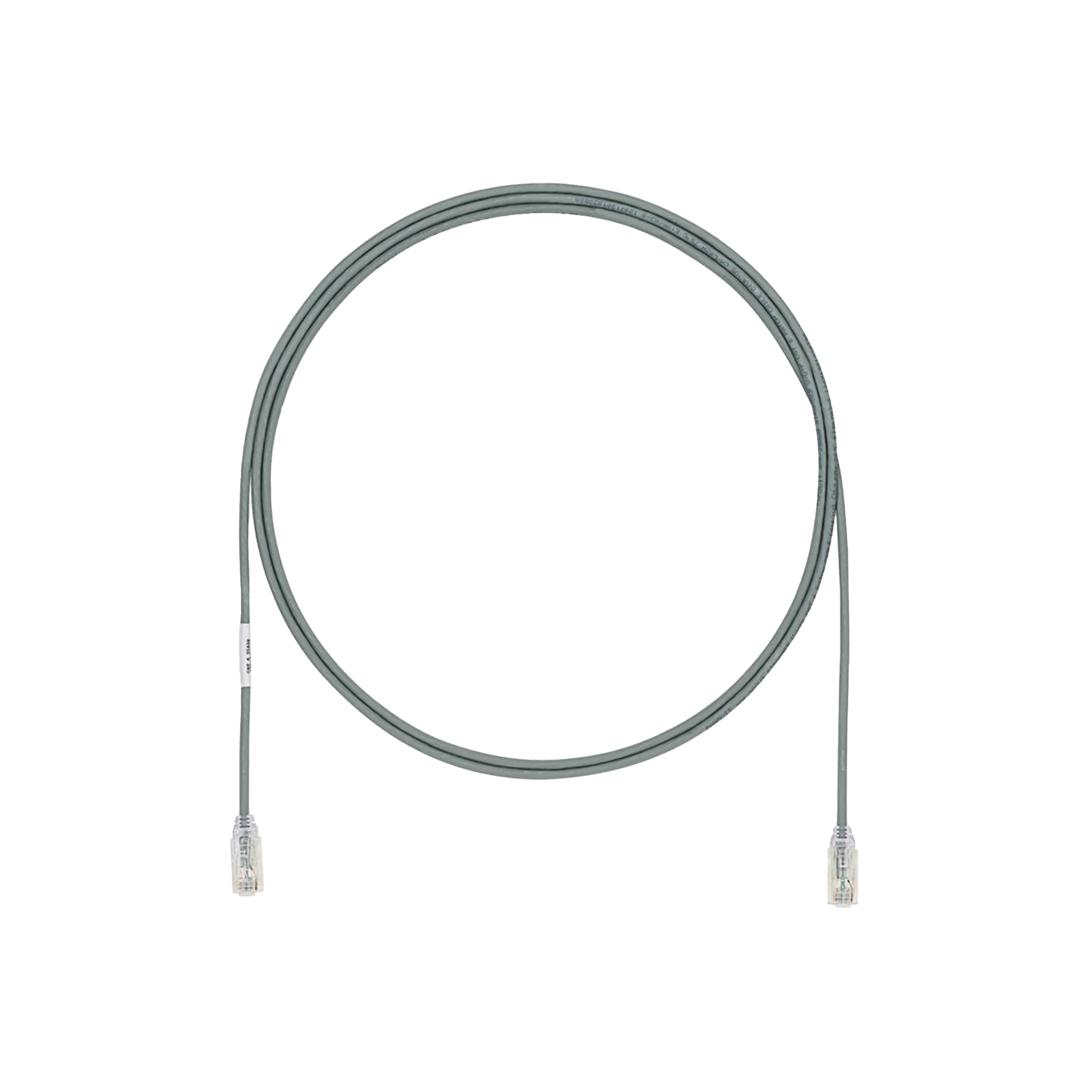 CABLE DE PARCHEO UTP CAT6A, CM/LSZH, DIÁMETRO REDUCIDO (28AWG), COLOR GRIS, 50FT-Cableado de Cobre-PANDUIT-Bsai Seguridad & Controles