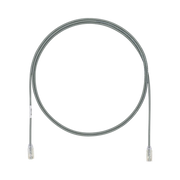 CABLE DE PARCHEO UTP CAT6A, CM/LSZH, DIÁMETRO REDUCIDO (28AWG), COLOR GRIS, 7FT-Cableado de Cobre-PANDUIT-Bsai Seguridad & Controles