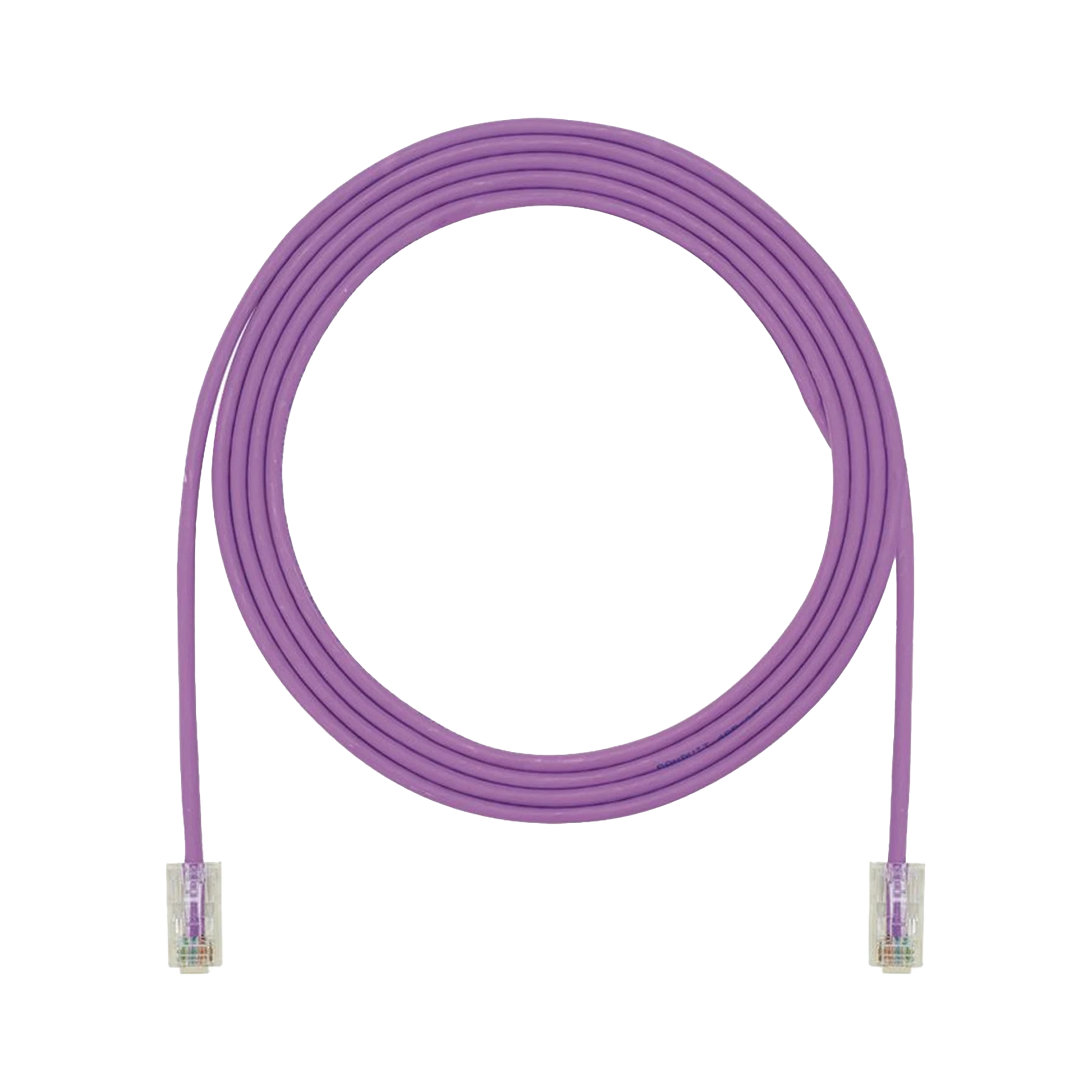 CABLE DE PARCHEO UTP CAT6A, CM/LSZH, DIÁMETRO REDUCIDO (28AWG), COLOR VIOLETA, 7FT-Cableado de Cobre-PANDUIT-Bsai Seguridad & Controles