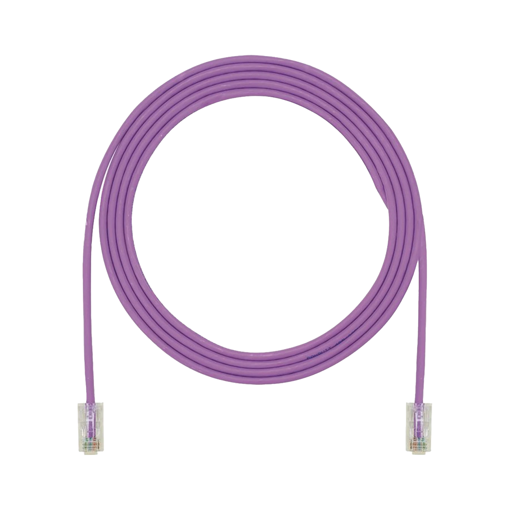 CABLE DE PARCHEO UTP CAT6A, CM/LSZH, DIÁMETRO REDUCIDO (28AWG), COLOR VIOLETA, 7FT-Cableado de Cobre-PANDUIT-Bsai Seguridad & Controles