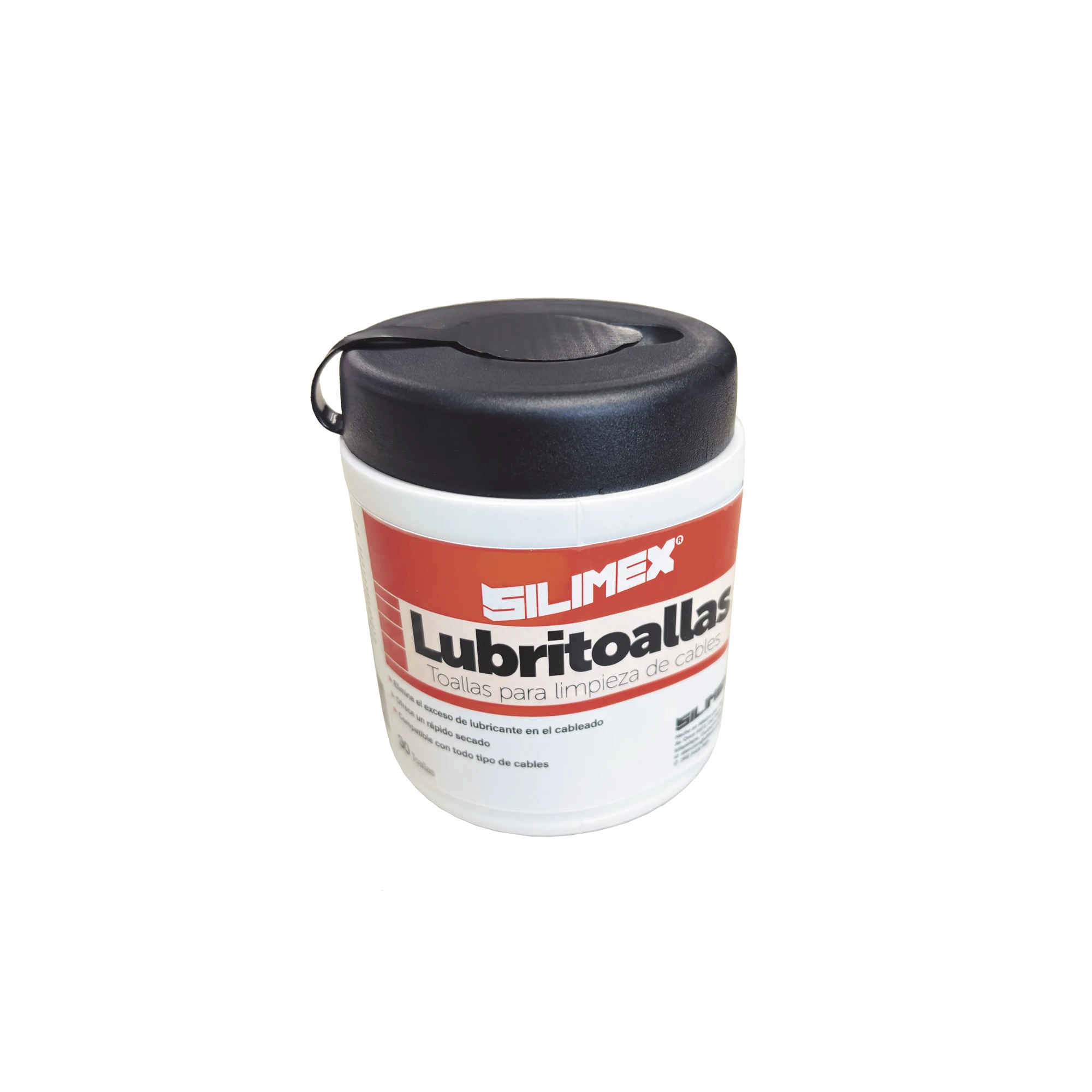 LUBRITOALLAS PARA CABLES / ELIMINA EL EXCESO DE LUBRICANTE EN JALADO POR TUBERÍAS / TOALLITAS HÚMEDAS CON DOBLE TEXTURA / LIMPIEZA RÁPIDA Y SEGURA / COMPATIBLES CON TODO TIPO DE CABLEADO / PRESENTACIÓN DE 30 PIEZAS-Área Eléctrica-SILIMEX-Bsai Seguridad & Controles