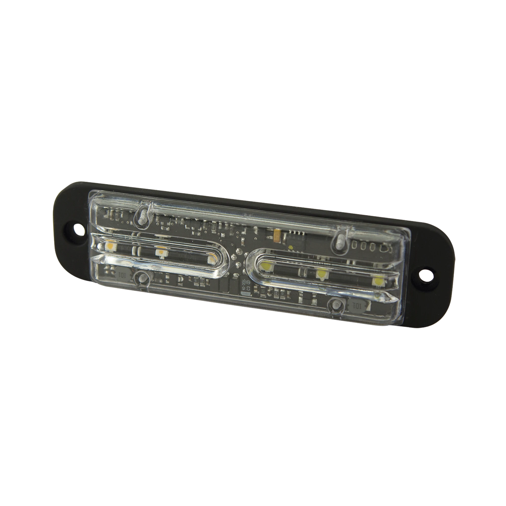 LUZ ÁMBAR-AZUL DE ADVERTENCIA ÁMBAR SAE CLASE I-Luces Perimetrales-ECCO-Bsai Seguridad & Controles