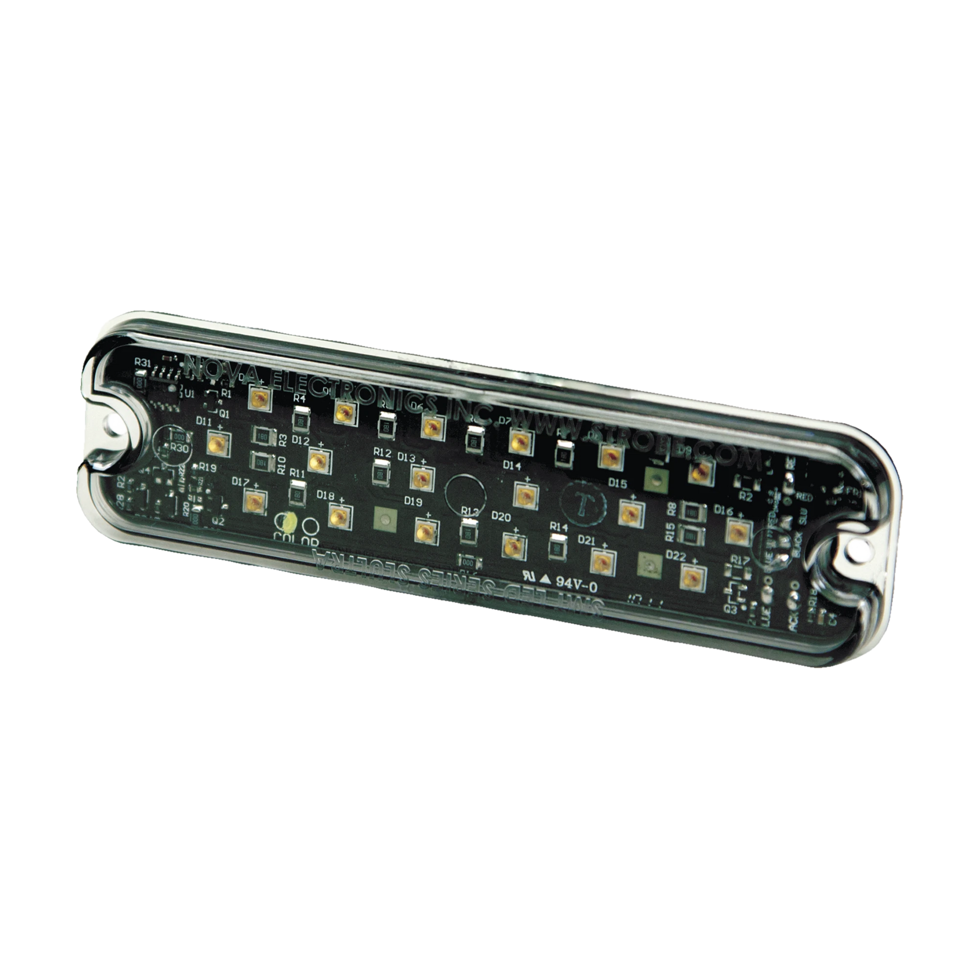 LUZ AMBAR DE ADVERTENCIA-Luces Auxiliares-ECCO-Bsai Seguridad & Controles