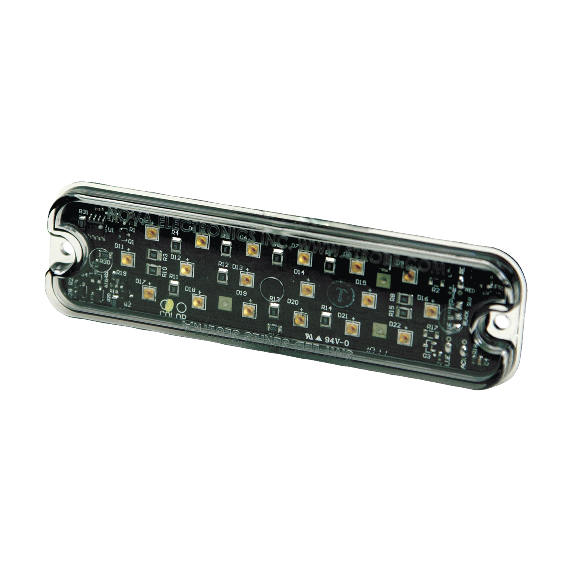 LUZ AMBAR DE ADVERTENCIA-Luces Auxiliares-ECCO-Bsai Seguridad & Controles