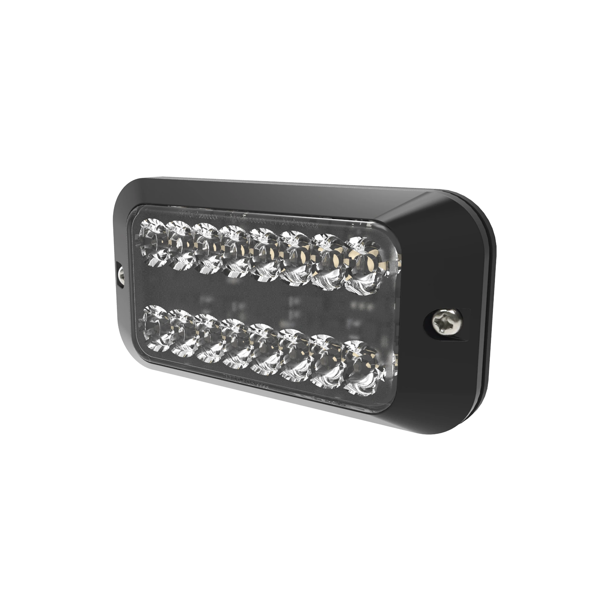 LUZ AUXILIAR CON 16 LEDS COLOR ROJO-CLARO-Luces Perimetrales-ECCO-Bsai Seguridad & Controles