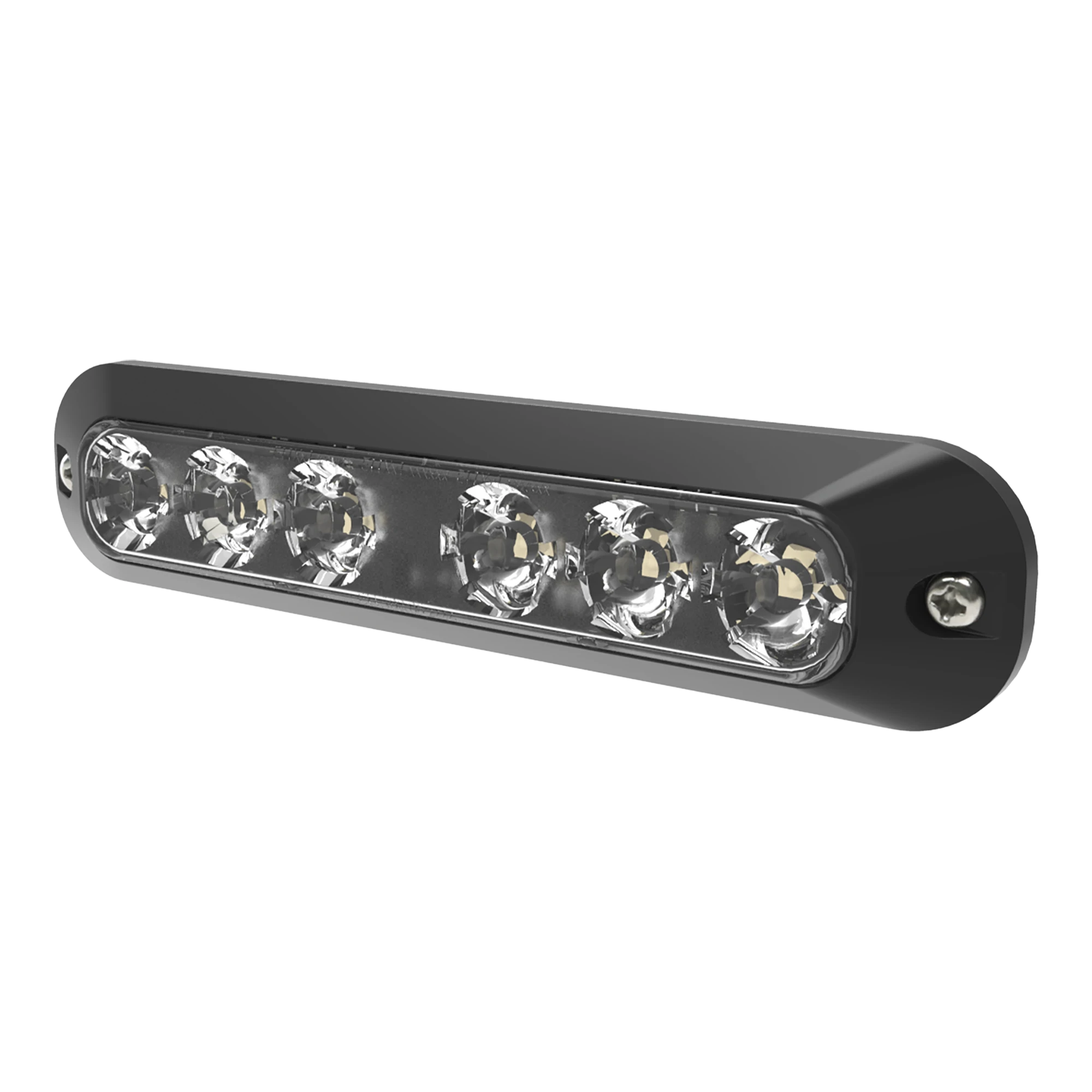 LUZ AUXILIAR CON 6 LEDS COLOR ROJO-Luces Perimetrales-ECCO-Bsai Seguridad & Controles