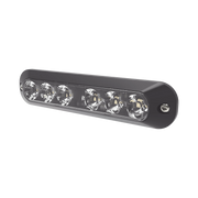 LUZ AUXILIAR CON 6 LED´S COLOR VERDE-Luces Perimetrales-ECCO-Bsai Seguridad & Controles