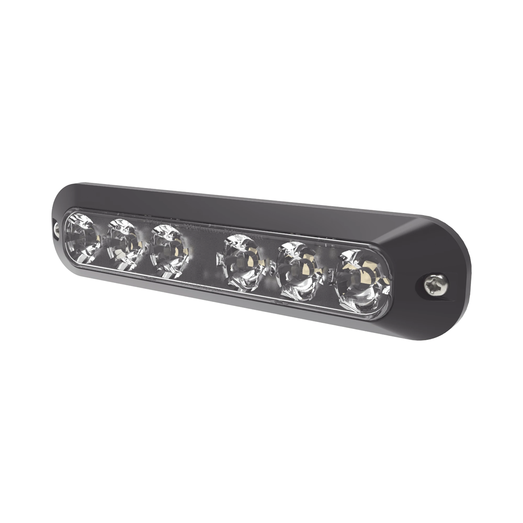 LUZ AUXILIAR CON 6 LED´S COLOR VERDE-Luces Perimetrales-ECCO-Bsai Seguridad & Controles