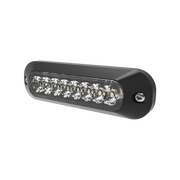 LUZ AUXILIAR CON 8 LEDS COLOR AMBAR-CLARO-Luces Auxiliares-ECCO-Bsai Seguridad & Controles