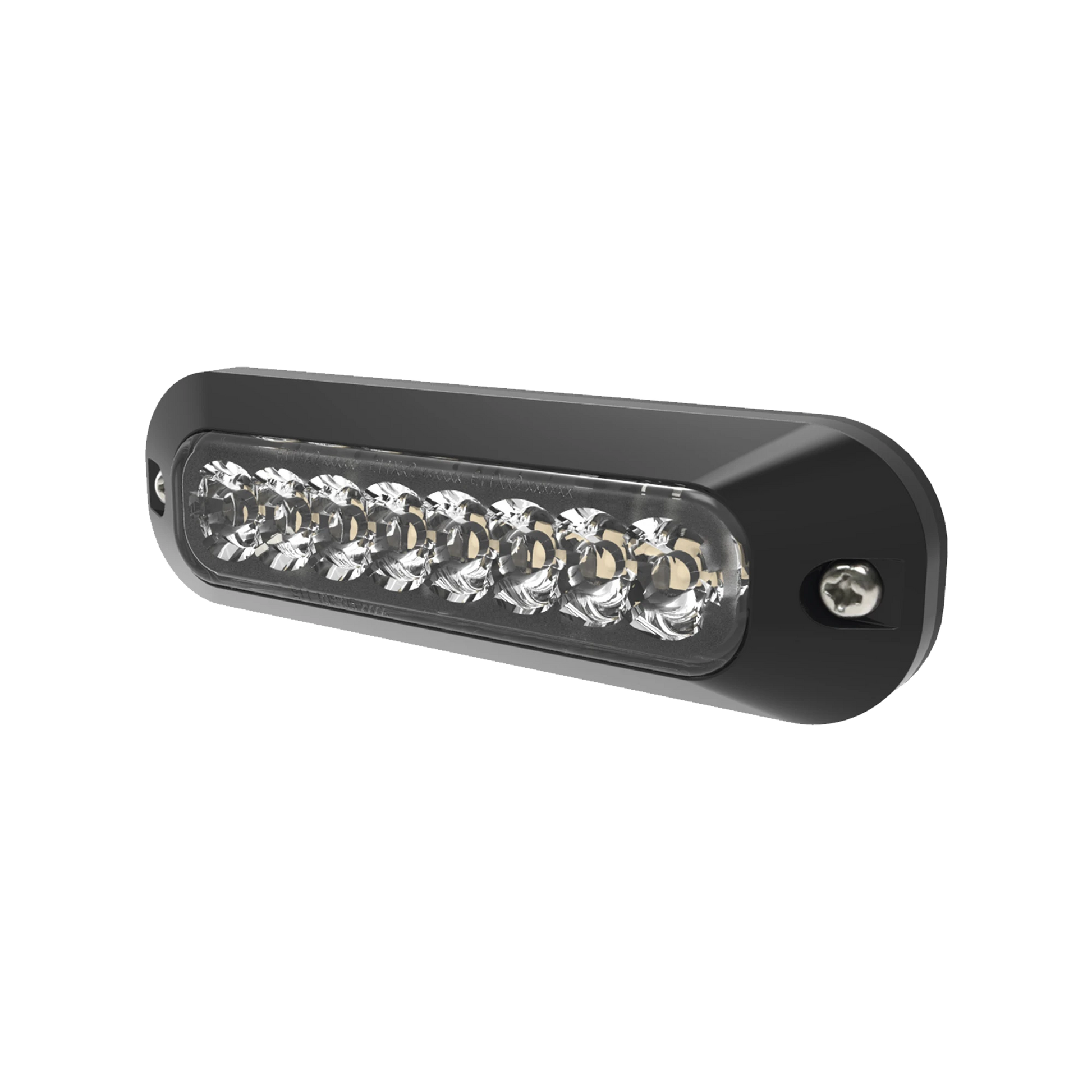 LUZ AUXILIAR CON 8 LEDS COLOR AMBAR-CLARO-Luces Auxiliares-ECCO-Bsai Seguridad & Controles