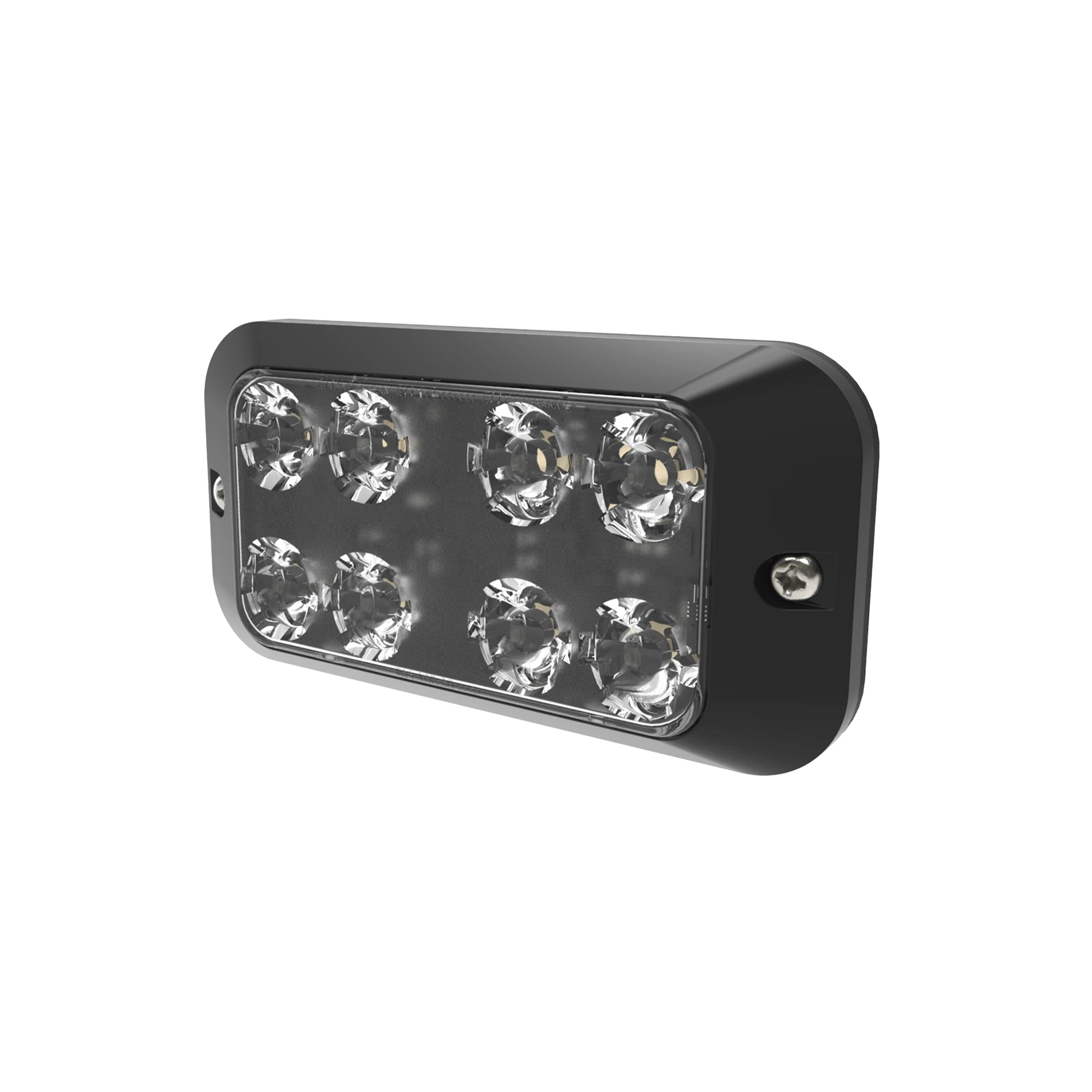 LUZ AUXILIAR CON 8 LEDS COLOR CLARO-Luces Perimetrales-ECCO-Bsai Seguridad & Controles
