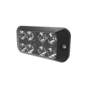 LUZ AUXILIAR CON 8 LEDS COLOR ROJO-AZUL-Luces Perimetrales-ECCO-Bsai Seguridad & Controles