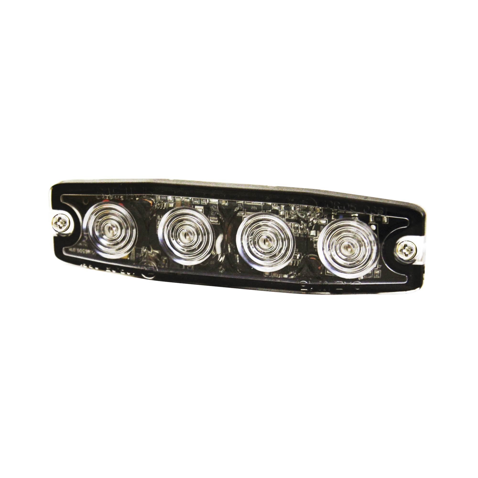 LUZ AUXILIAR DE 4 LED, ÁMBAR, SAE CLASE I, LENTE TRANSPARENTE-Luces Auxiliares Vehiculares-SIGNALPRO-Bsai Seguridad & Controles