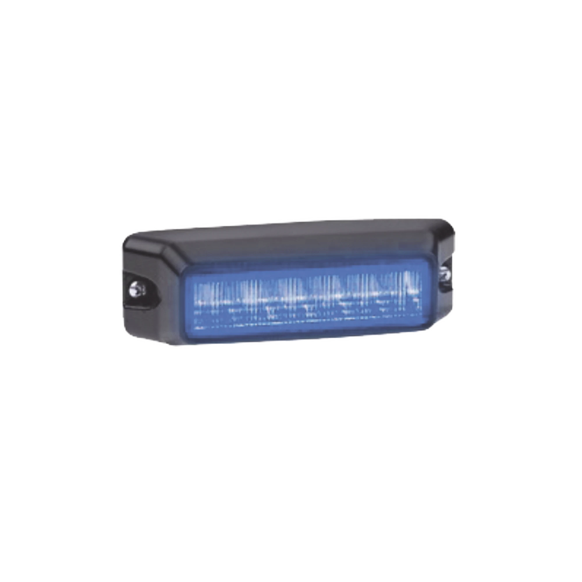 LUZ AUXILIAR DE 6 LED, FLASHER INTEGRADO, COLOR AZUL, MICA TRANSPARENTE-Luces Perimetrales-FEDERAL SIGNAL-Bsai Seguridad & Controles
