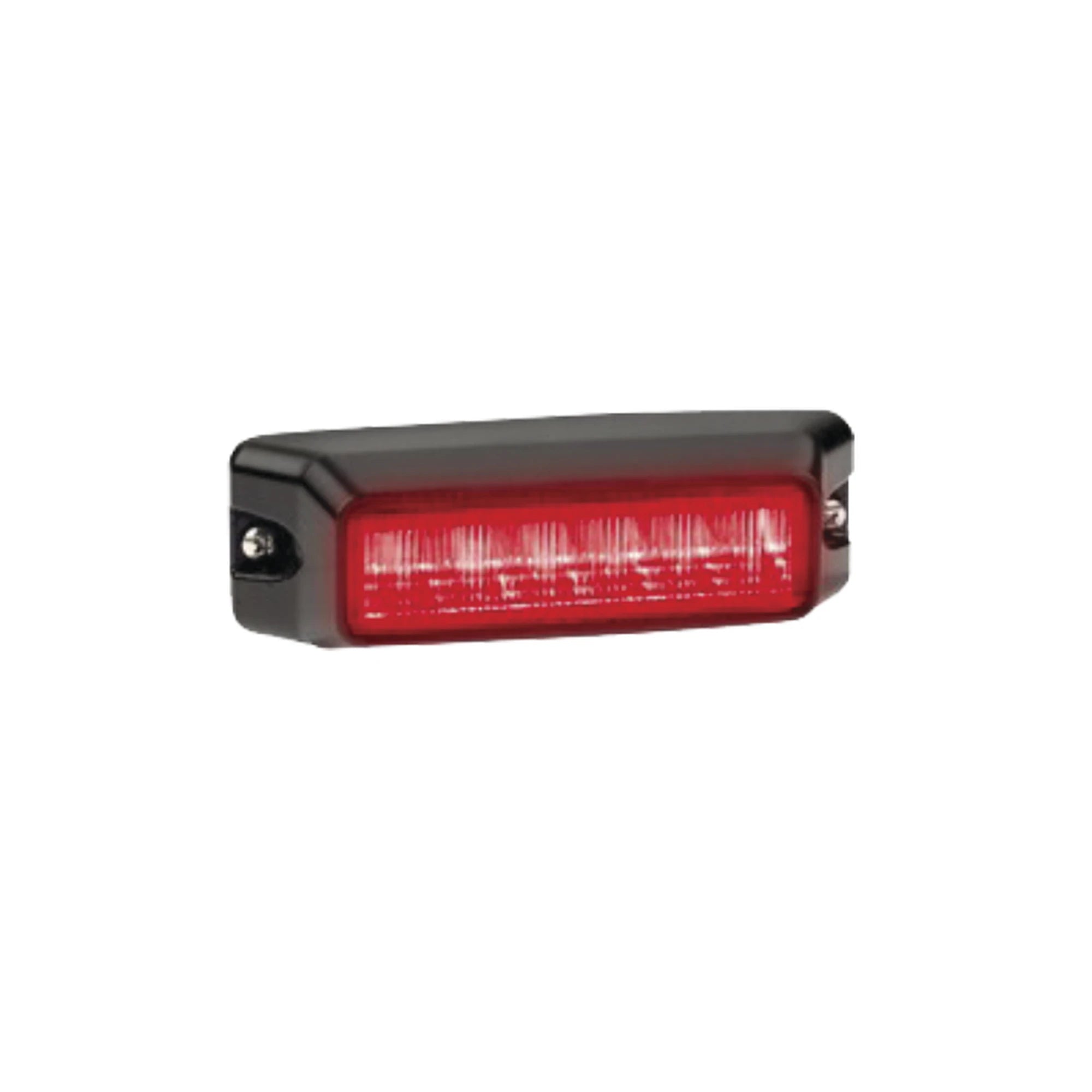 LUZ AUXILIAR DE 6 LED, FLASHER INTEGRADO, COLOR ROJO, MICA TRANSPARENTE-Luces Perimetrales-FEDERAL SIGNAL-Bsai Seguridad & Controles