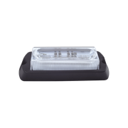 LUZ AUXILIAR ULTRA BRILLANTE X13 DE 4 LEDS, COLOR ÁMBAR, CON MICA TRANSPARENTE.-Luces Auxiliares Vehiculares-EPCOM INDUSTRIAL SIGNALING-Bsai Seguridad & Controles