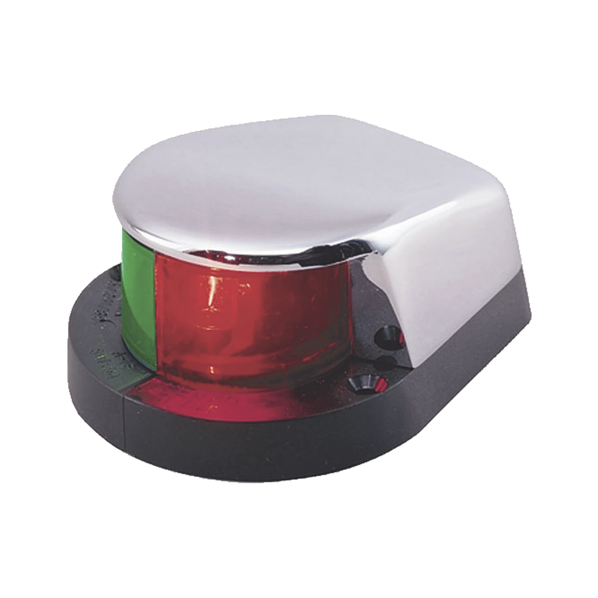LUZ BI-COLOR CON CARCASA CROMADA PARA EMBARCACIONES A MOTOR MENORES DE 12 METROS-Soluciones Marinas-PERKO-Bsai Seguridad & Controles