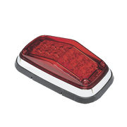 LUZ DE ADVERTENCIA 8 X 4, COLOR ROJO, SAE, IP67, IDEAL PARA AMBULANCIAS-Luces Perimetrales-EPCOM INDUSTRIAL SIGNALING-Bsai Seguridad & Controles