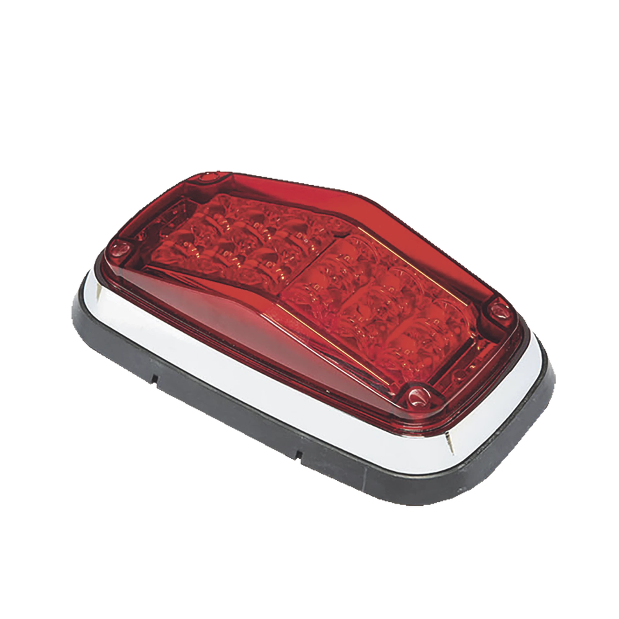 LUZ DE ADVERTENCIA 8 X 4, COLOR ROJO, SAE, IP67, IDEAL PARA AMBULANCIAS-Luces Perimetrales-EPCOM INDUSTRIAL SIGNALING-Bsai Seguridad & Controles