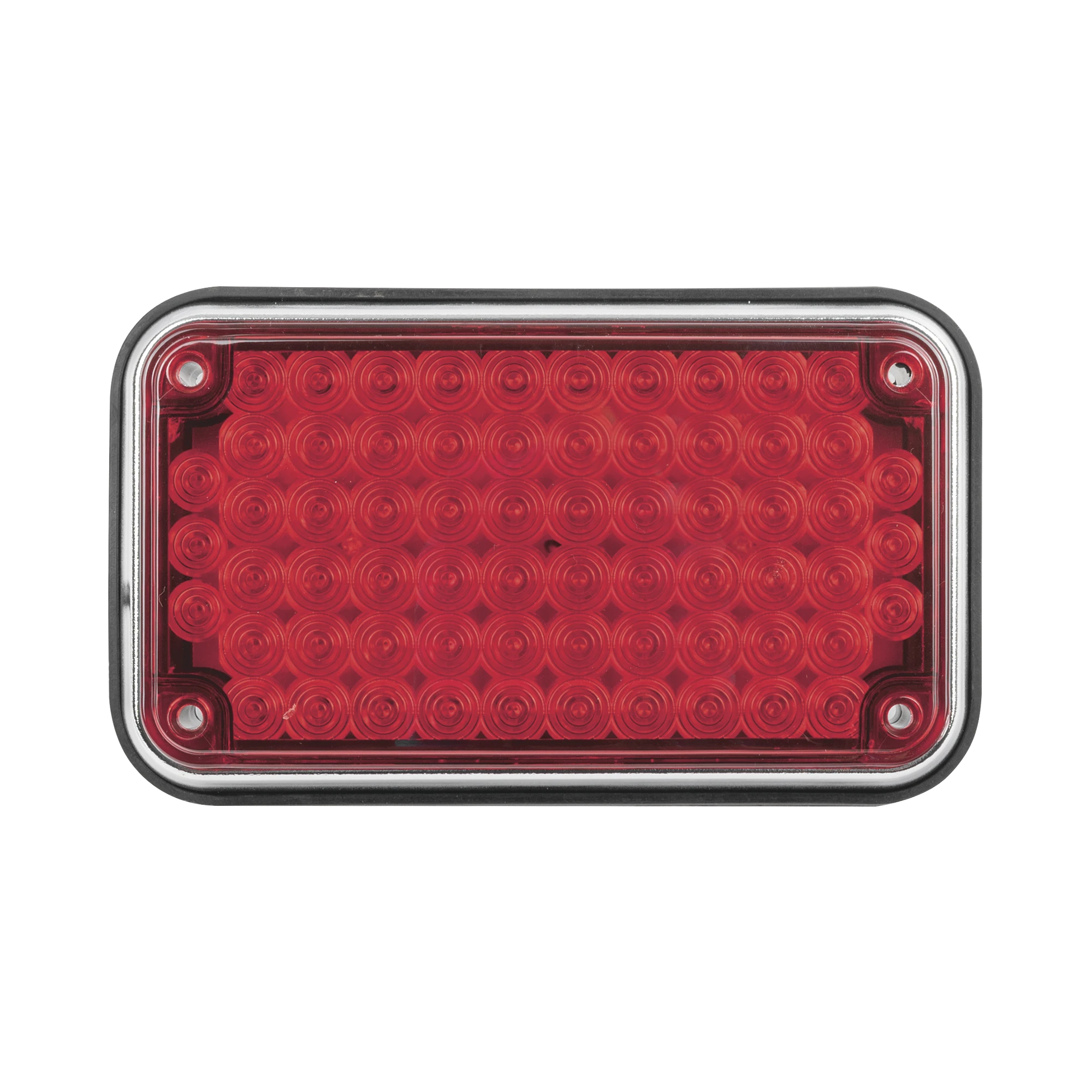LUZ DE ADVERTENCIA DE 6X4, COLOR ROJO, IDEAL PARA AMBULANCIAS-Luces Perimetrales-EPCOM INDUSTRIAL SIGNALING-Bsai Seguridad & Controles