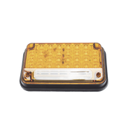 LUZ DE ADVERTENCIA DE 7X4", COLOR AMBAR, CON LUZ DE TRABAJO, IDEAL PARA AMBULANCIAS-Luces Auxiliares Vehiculares-EPCOM INDUSTRIAL SIGNALING-Bsai Seguridad & Controles