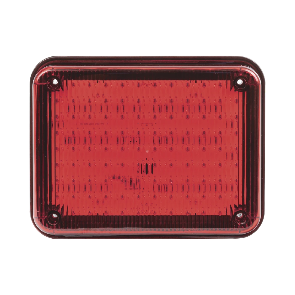 LUZ DE ADVERTENCIA DE 9X7, COLOR ROJO, IDEAL PARA AMBULANCIAS-Luces Perimetrales-EPCOM INDUSTRIAL SIGNALING-Bsai Seguridad & Controles