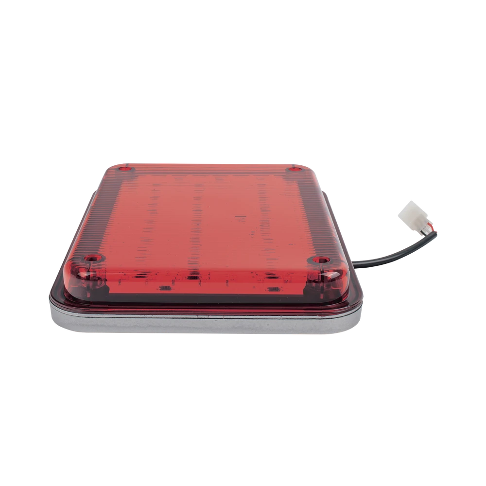 LUZ DE ADVERTENCIA DE 9X7, COLOR ROJO, IDEAL PARA AMBULANCIAS-Luces Perimetrales-EPCOM INDUSTRIAL SIGNALING-Bsai Seguridad & Controles
