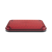 LUZ DE ADVERTENCIA DE 9X7", COLOR ROJO, IDEAL PARA AMBULANCIAS-Luces Auxiliares Vehiculares-EPCOM INDUSTRIAL SIGNALING-Bsai Seguridad & Controles