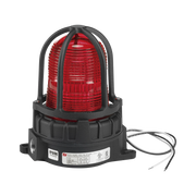 LUZ DE ADVERTENCIA LED PARA UBICACIÓNES PELIGROSAS, MONTAJE PARA SUPERFICIES, 24VCD, ROJO-Luces Perimetrales-FEDERAL SIGNAL INDUSTRIAL-Bsai Seguridad & Controles