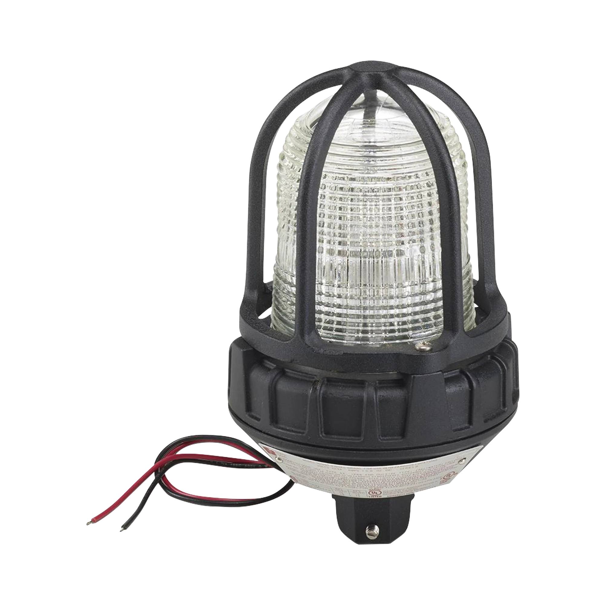 LUZ DE ADVERTENCIA LED PARA UBICACIÓNES PELIGROSAS, MONTAJE TIPO TUBO, 24VCC, CLARO-Luces Auxiliares-FEDERAL SIGNAL INDUSTRIAL-Bsai Seguridad & Controles