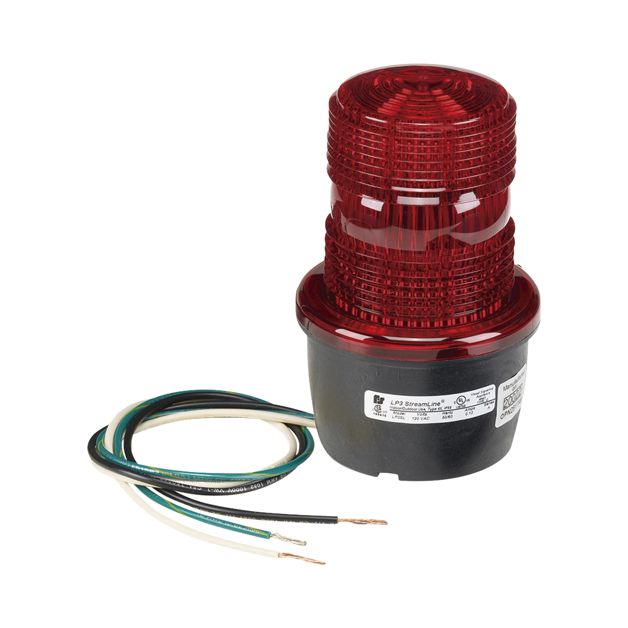 LUZ DE ADVERTENCIA LED SERIE STREAMLINE, 120 VCA, MONTAJE EN TUBO, ROJO-Luces Perimetrales-FEDERAL SIGNAL INDUSTRIAL-Bsai Seguridad & Controles