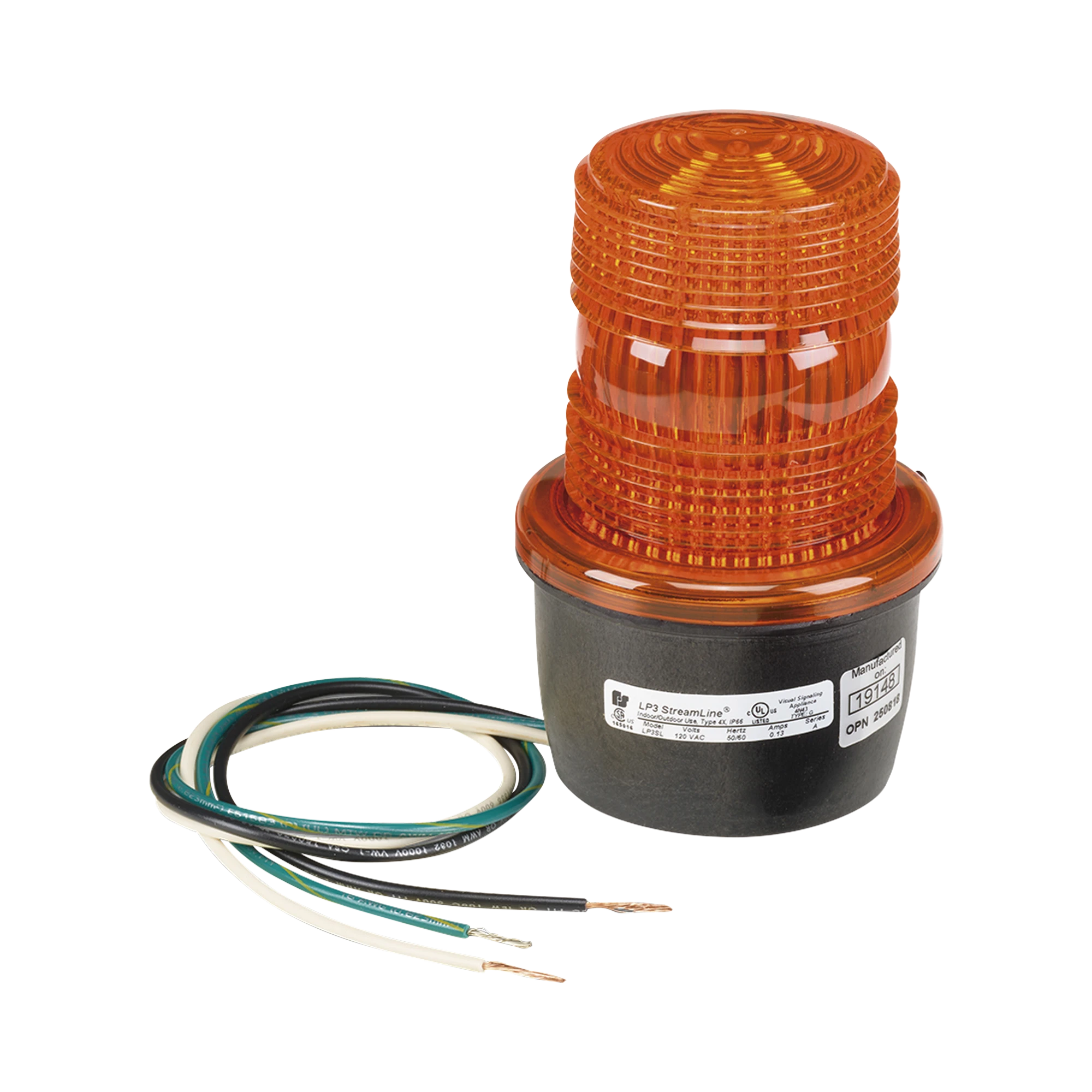 LUZ DE ADVERTENCIA LED SERIE STREAMLINE, 120 VCA, MONTAJE TIPO T, AMBAR-Luces Perimetrales-FEDERAL SIGNAL INDUSTRIAL-Bsai Seguridad & Controles