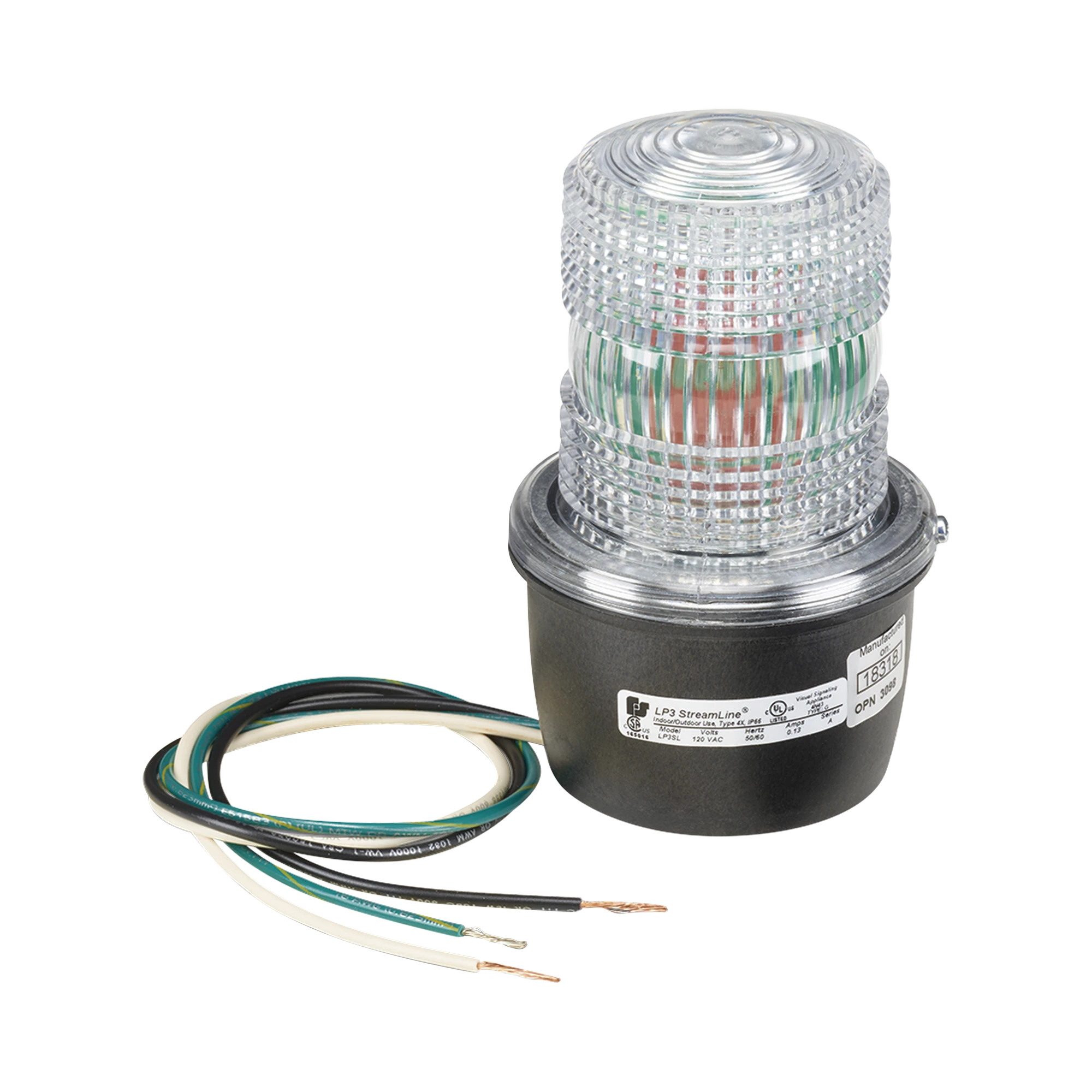 LUZ DE ADVERTENCIA LED SERIE STREAMLINE, 120 VCA, MONTAJE TIPO T, CLARO-Luces Perimetrales-FEDERAL SIGNAL INDUSTRIAL-Bsai Seguridad & Controles