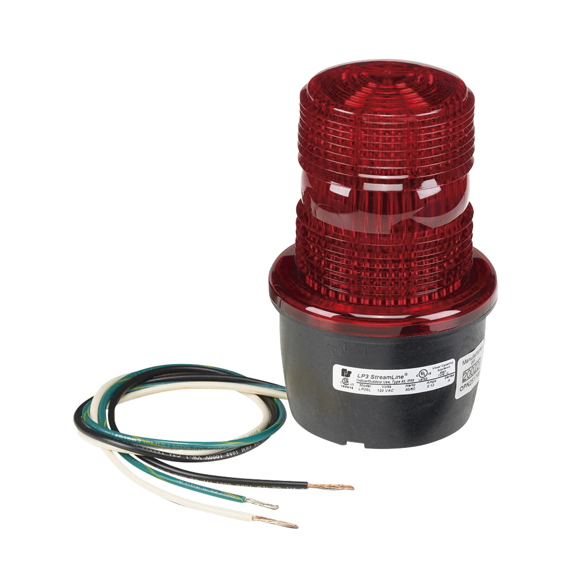 LUZ DE ADVERTENCIA LED SERIE STREAMLINE, 120 VCA, MONTAJE TIPO T, ROJO-Luces Perimetrales-FEDERAL SIGNAL INDUSTRIAL-Bsai Seguridad & Controles