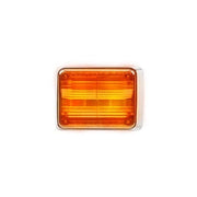 LUZ DE ADVERTENCIA QUADRAFLARE LED CON FLASHER INTEGRADO Y MICA DE COLOR ÁMBAR-Luces Perimetrales-FEDERAL SIGNAL-Bsai Seguridad & Controles