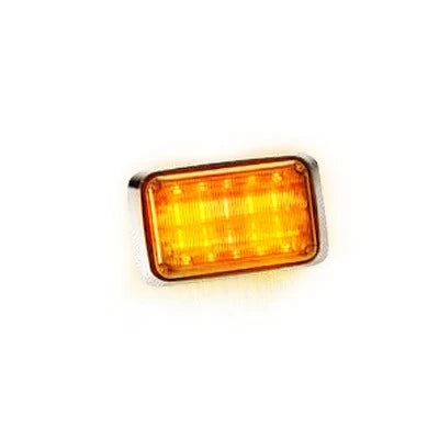 LUZ DE ADVERTENCIA QUADRAFLARE, MICA TRANSPARENTE, LED COLOR ÁMBAR-Luces Perimetrales-FEDERAL SIGNAL-Bsai Seguridad & Controles