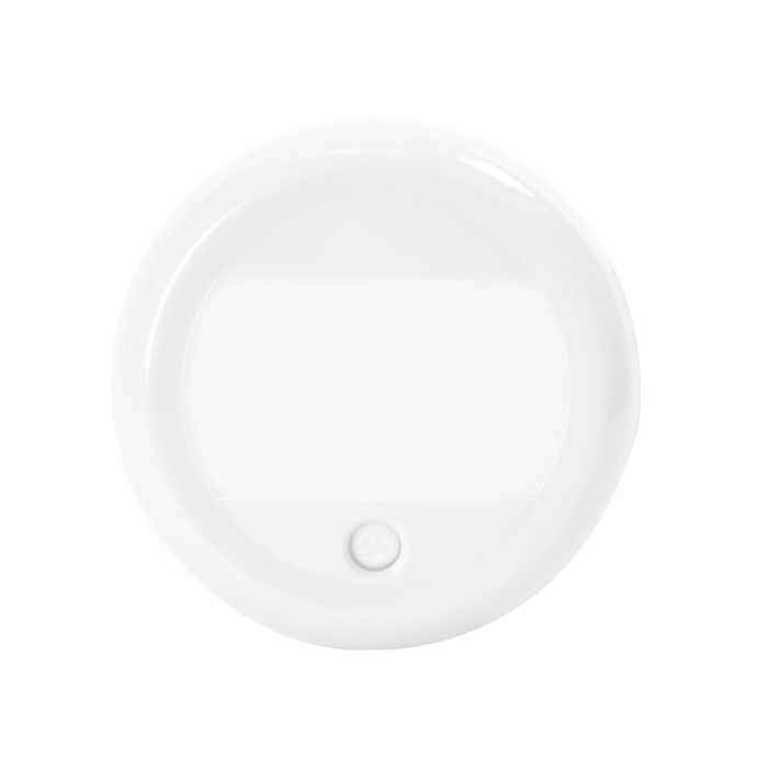 LUZ DE CORTESÍA CIRCULAR LED PARA ILUMINACIÓN DE INTERIORES CON SENSOR DE MOVIMIENTO PIR-Barras para Interior-ECCO-EW0204-Bsai Seguridad & Controles