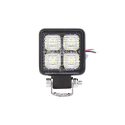 LUZ DE TRABAJO DE 4 LED DE 10 WATT, 12-24 VCD, 800 LÚMENES-Luces Auxiliares Vehiculares-ECCO-Bsai Seguridad & Controles