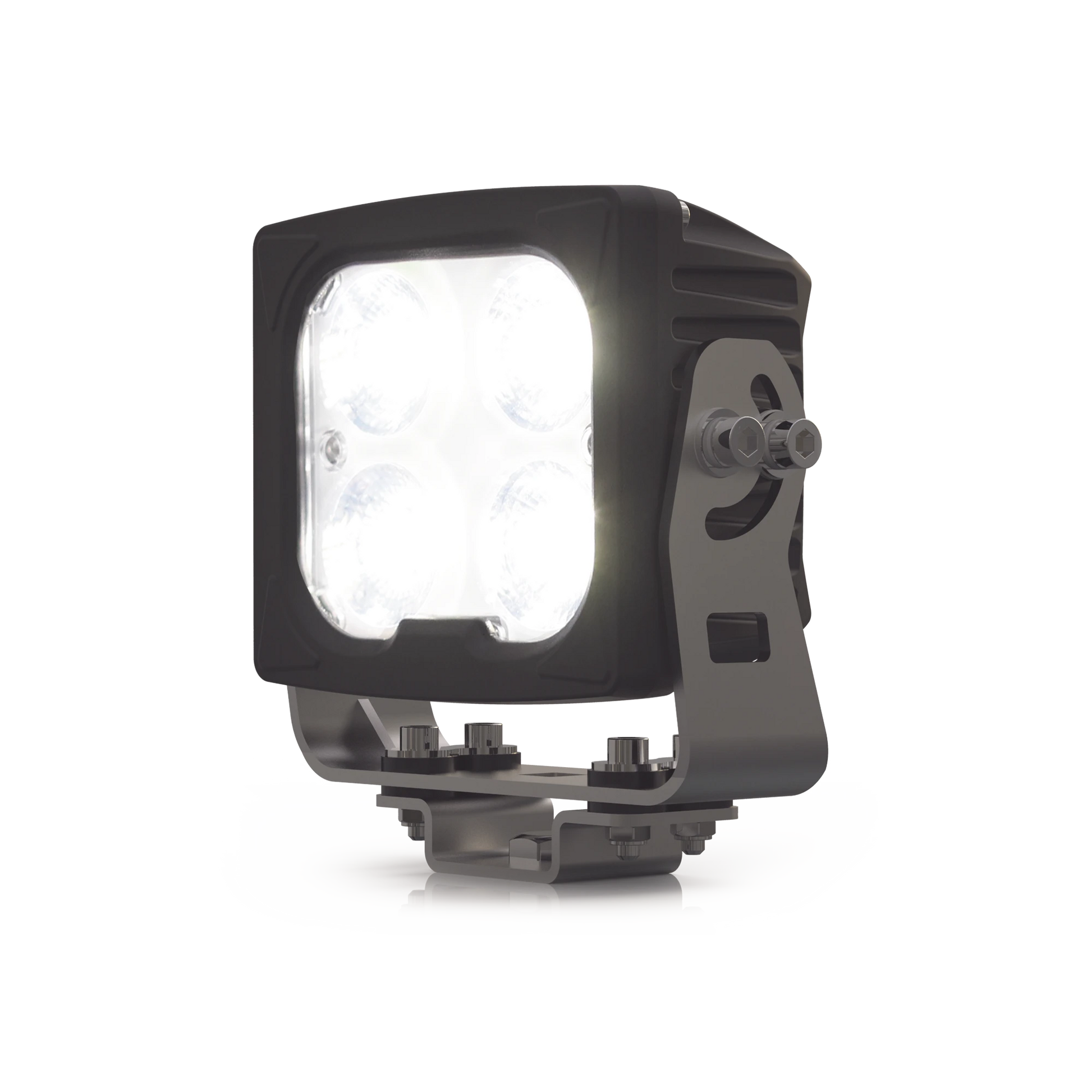 LUZ DE TRABAJO DE USO RUDO, LENTE TÉRMICA, 12-24 VCD, 3050 LUMENES-Luces Perimetrales-ECCO-Bsai Seguridad & Controles