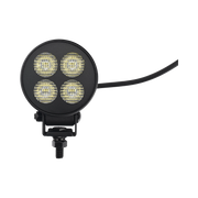 LUZ DE TRABAJO ULTRA BRILLANTE CIRCULAR, 4 LED, 2556 LÚMENES, 12-24 VCD-Luces Auxiliares Vehiculares-ECCO-Bsai Seguridad & Controles