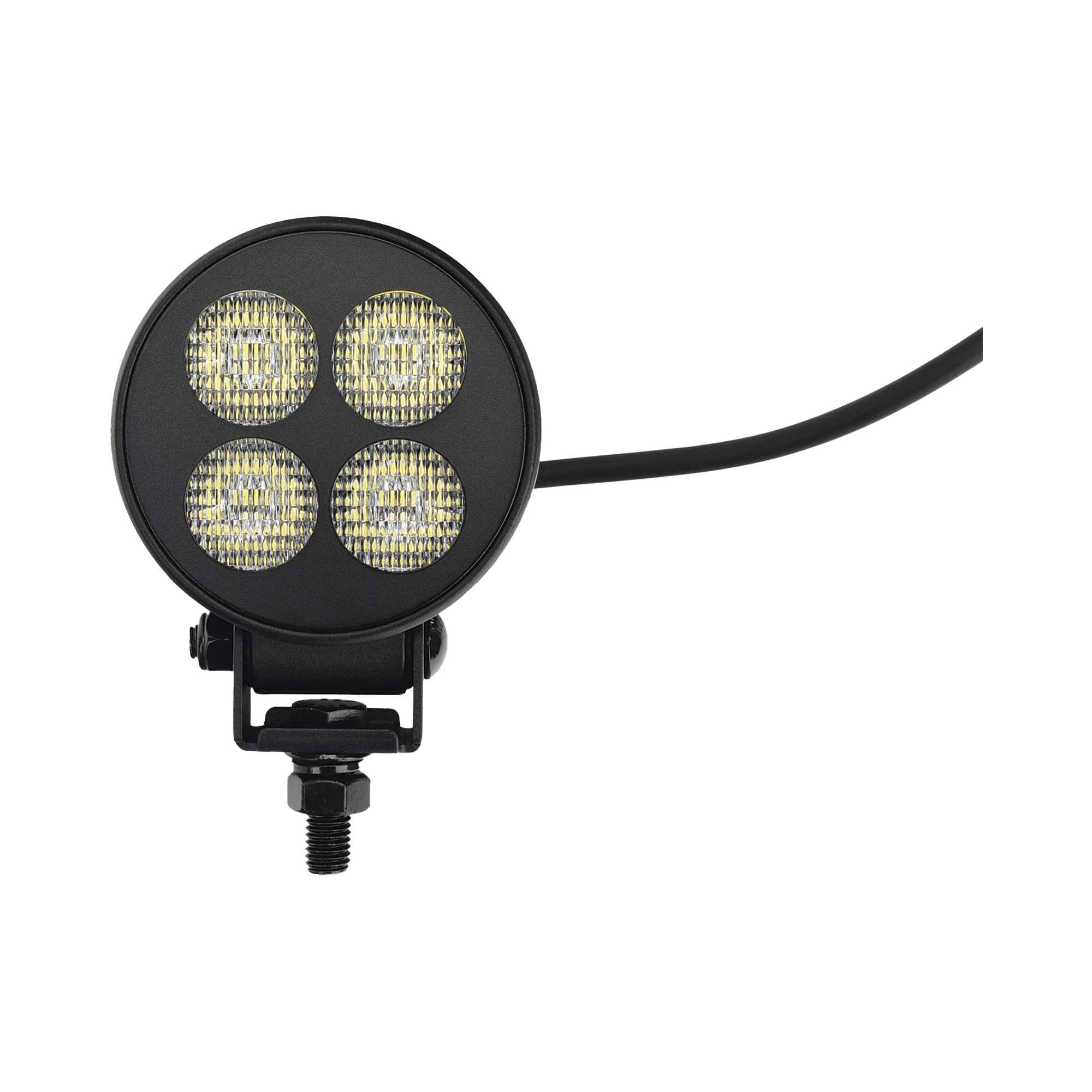 LUZ DE TRABAJO ULTRA BRILLANTE CIRCULAR, 4 LED, 2556 LÚMENES, 12-24 VCD-Luces Auxiliares Vehiculares-ECCO-Bsai Seguridad & Controles