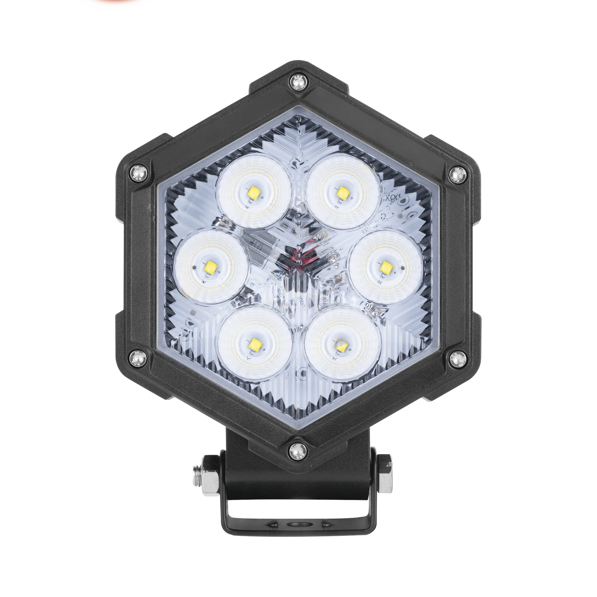 LUZ DE TRABAJO ULTRA BRILLANTE, 6 LED, 30 WATTS, 12-24 VCD-Luces Perimetrales-EPCOM INDUSTRIAL SIGNALING-Bsai Seguridad & Controles